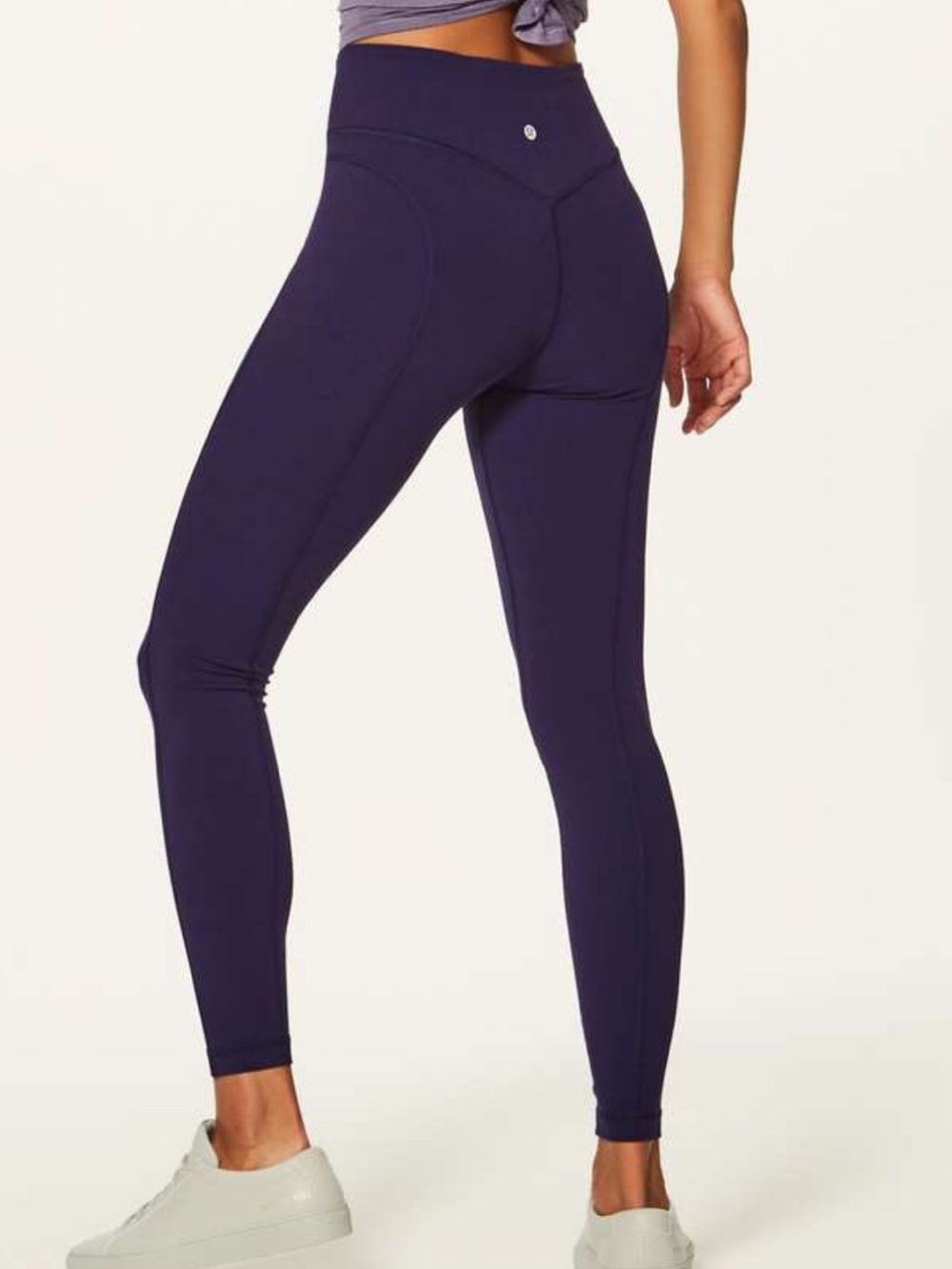 lululemon Pushing Limits Tight (Nulu 25") Leggings Purple/Eggplant Sz 4 AEON NWT